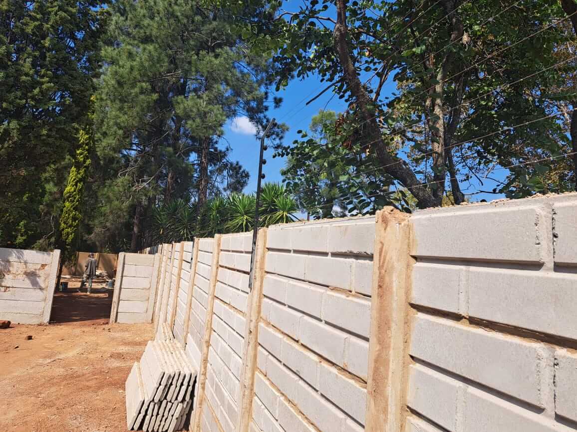 electric fence on wall