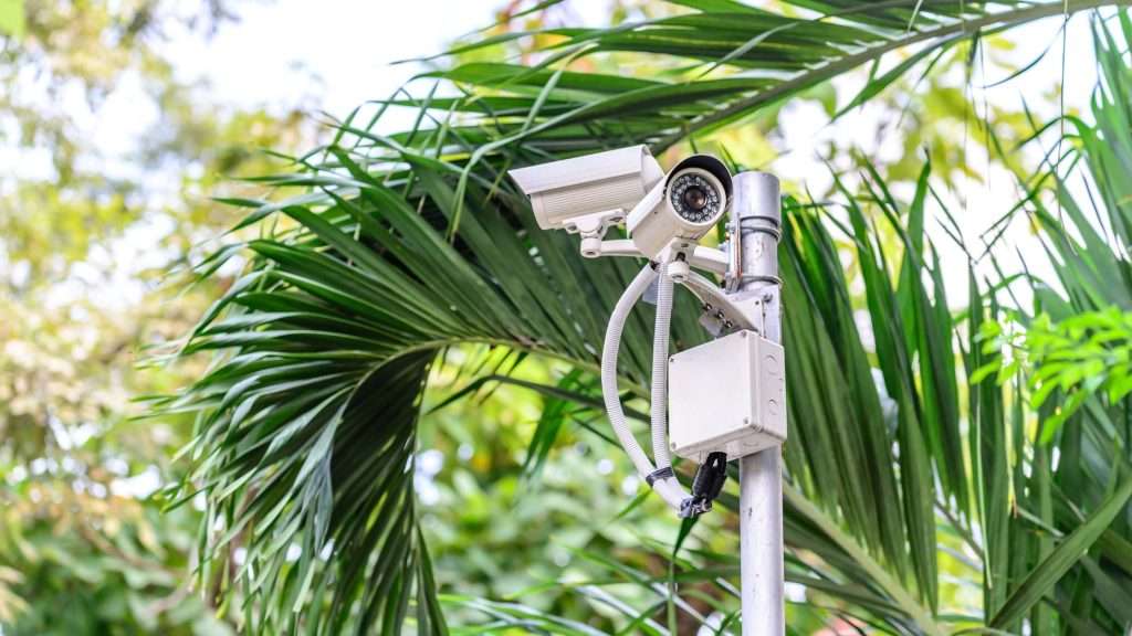 outside security camera