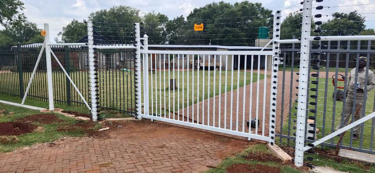 security automated gate installation