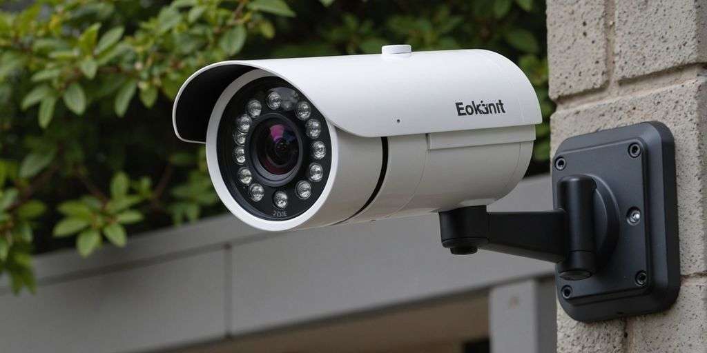 Security camera with day and night vision