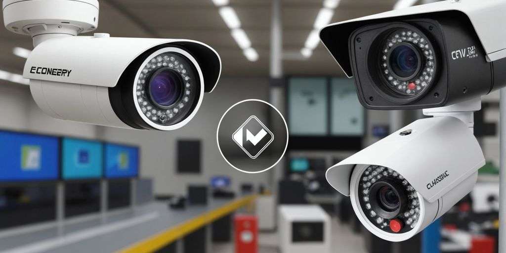 Analogue CCTV camera vs. modern IP camera